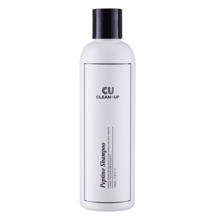 CU SKIN Clean-Up Peptino Shampoo Укрепляющий ампульный шампунь с аминокислотами 