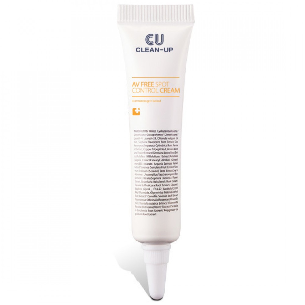 CU Skin Clean-Up AV Free Spot Control Cream Точечный крем от воспалений