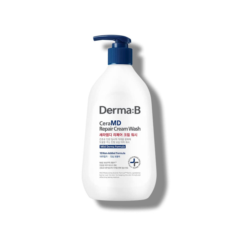 Derma:B CeraMD Cream Wash Кремовый гель для душа с керамидами