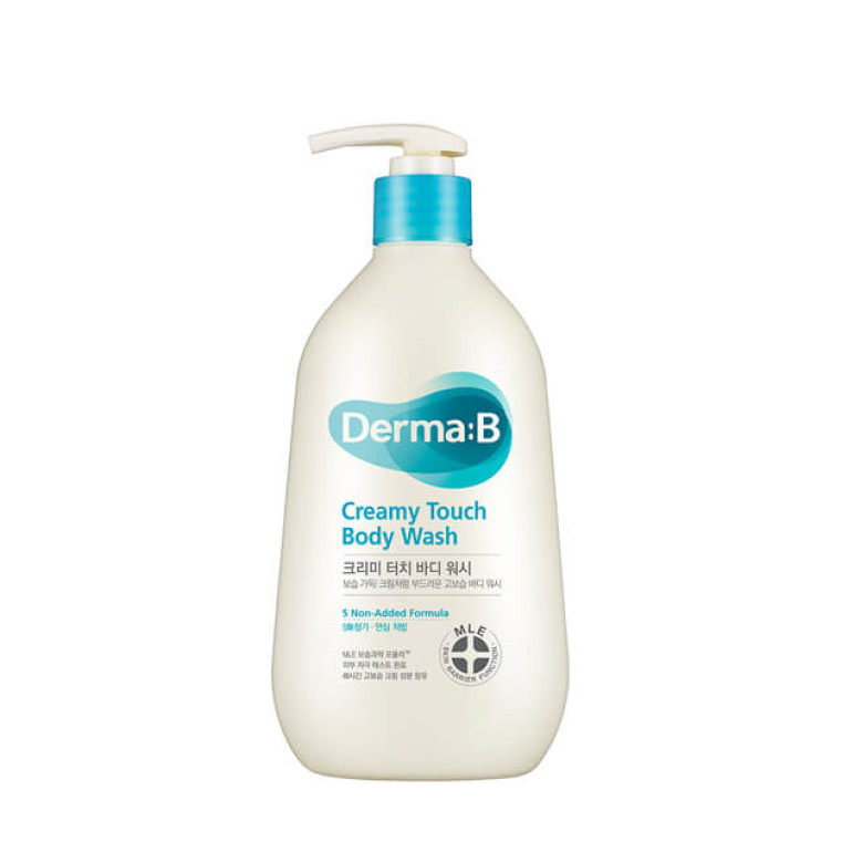 Derma:B Creamy Touch Body Wash Ламеллярный крем-гель для душа, 400мл