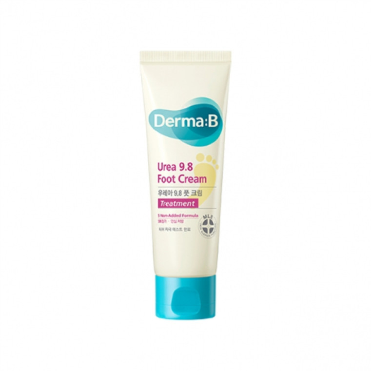 DERMA:B Urea 9.8 Foot Cream Восстанавливающий мультиламеллярный крем для ног с 9.8% мочевины