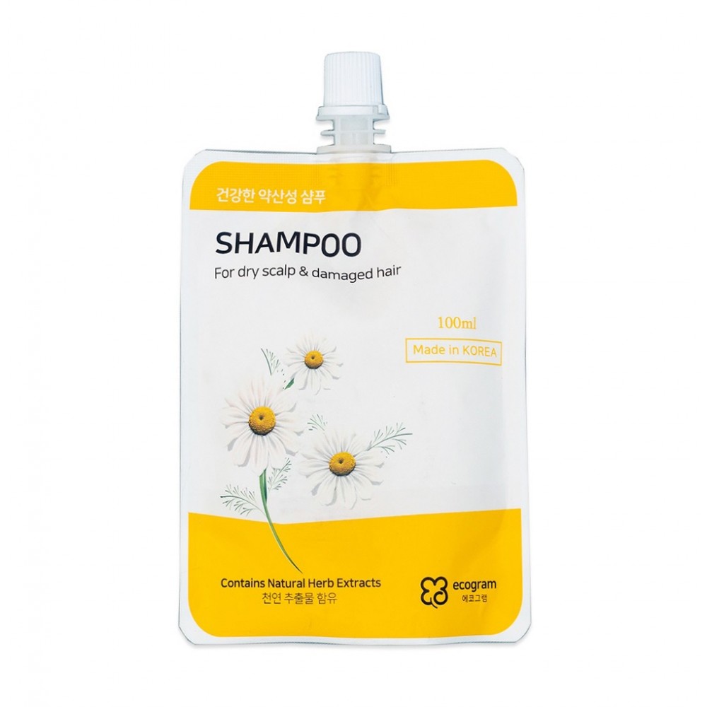 Ecogram Shampoo  Шампунь для сухой кожи головы и повреждённых волос