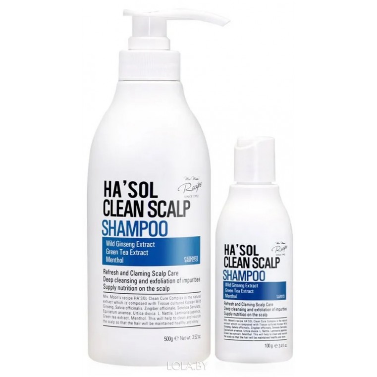 HASOL Clean Scalp Shampoo Глубокоочищающий шампунь