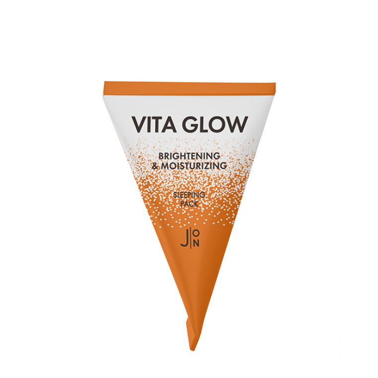 J:ON Vita Glow Brightening & Moisturizing Sleeping Pack Ночная витаминная маска, 5мл