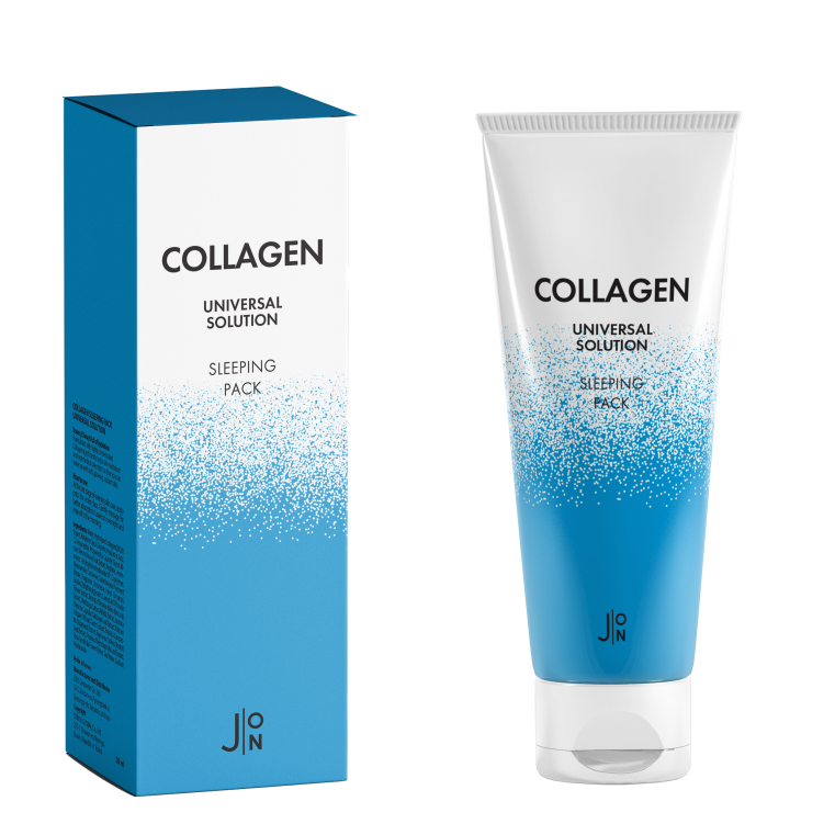 J:ON Collagen Universal Solution Sleeping Pack Ночная маска для лица с коллагеном, 50мл