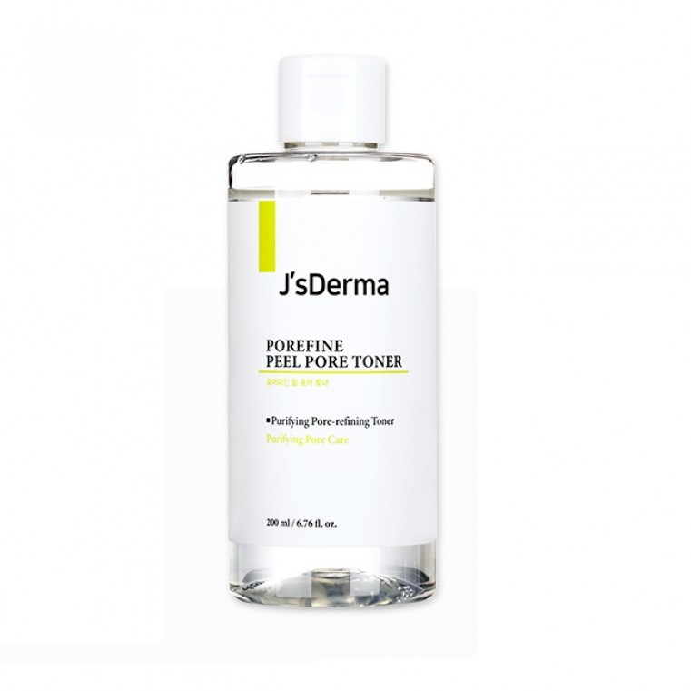 J'S Derma Pore Cleaning&Refine Glycolic Acid 1% Пилинг тонер с гликолевой кислотой