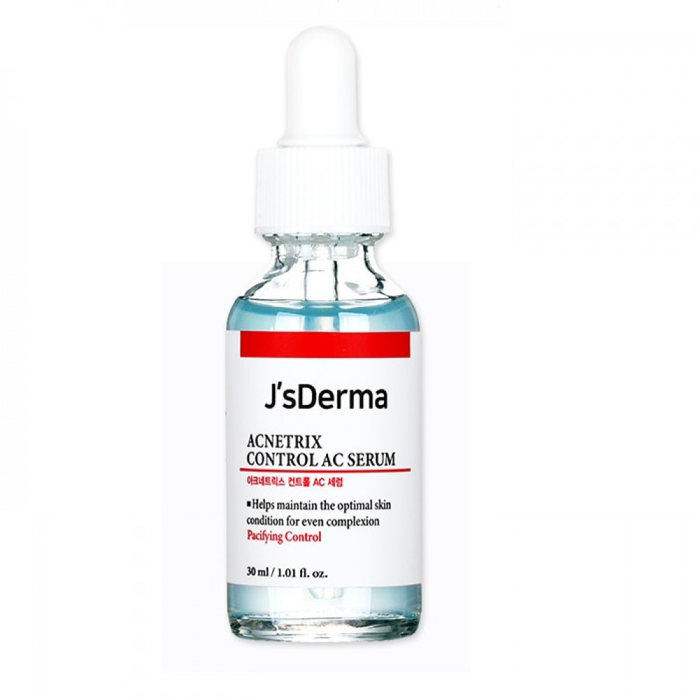 J'S Derma Acnetrix Control AC Serum Сыворотка с ниацинамидом и цинком для проблемной кожи