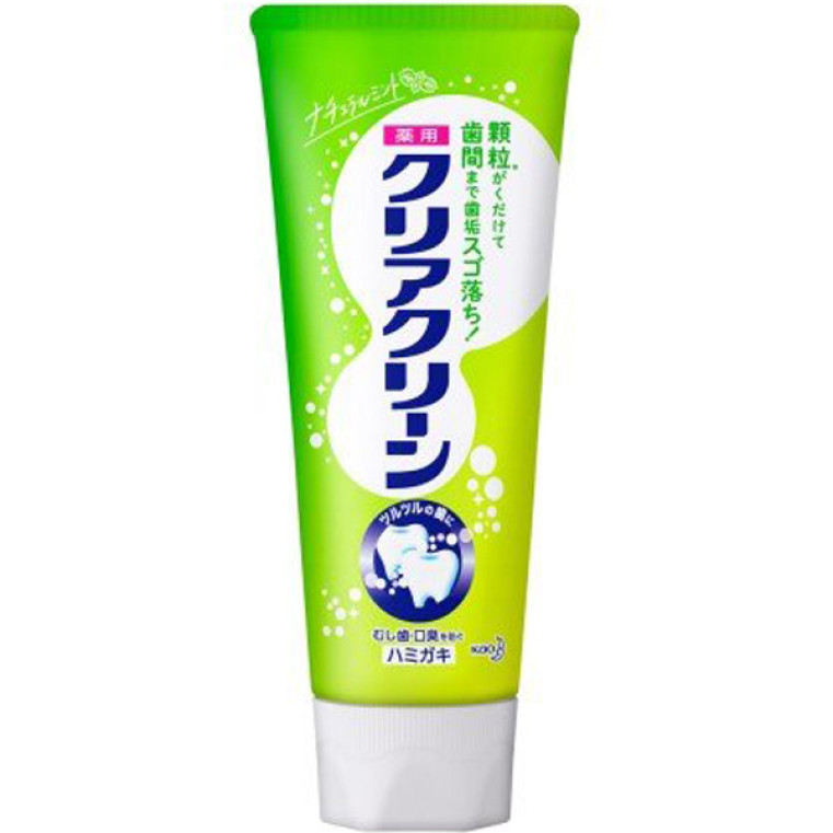 KAO Clear Сlean Аresh Mint Лечебно-профилактическая зубная паста с микрогранулами мятный вкус