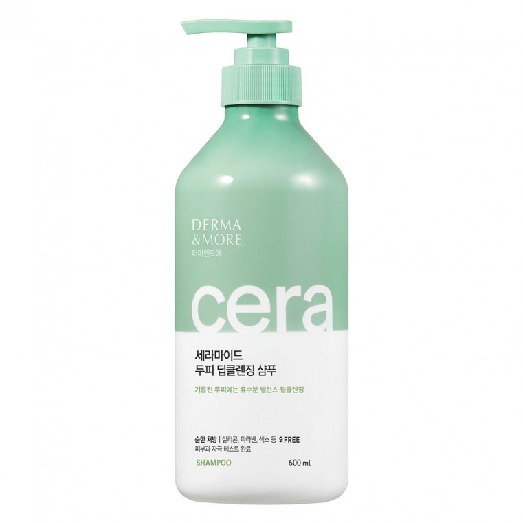 Kerasys Derma & More Ceramide Deep Cleansing Shampoo Шампунь для глубокого очищения с церамидами