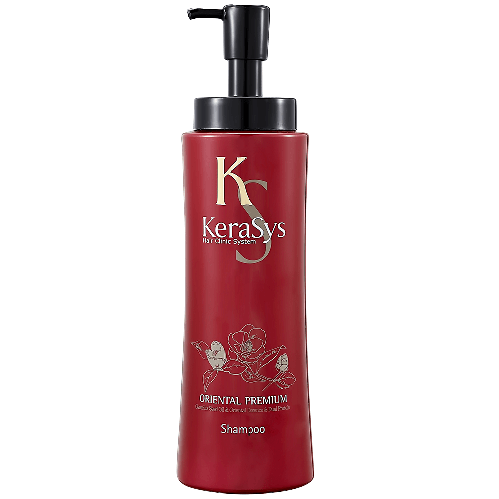 Kerasys Oriental Premium Shampoo Шампунь с маслом камелии, 600мл