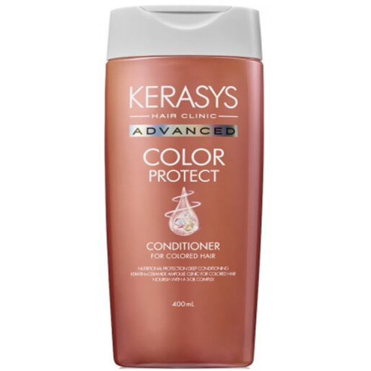 KeraSys Advanced Color Protect Conditioner Кондиционер ампульный с церамидами и кератином Защита цвета