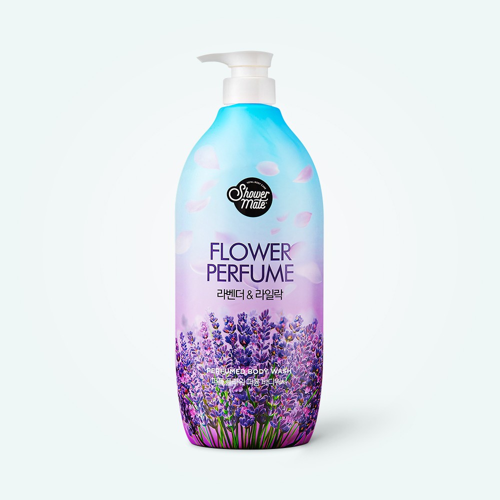 KeraSys Shower Mate Purple Flower Perfumed Body Wash Lavender Гель для душа с лавандой