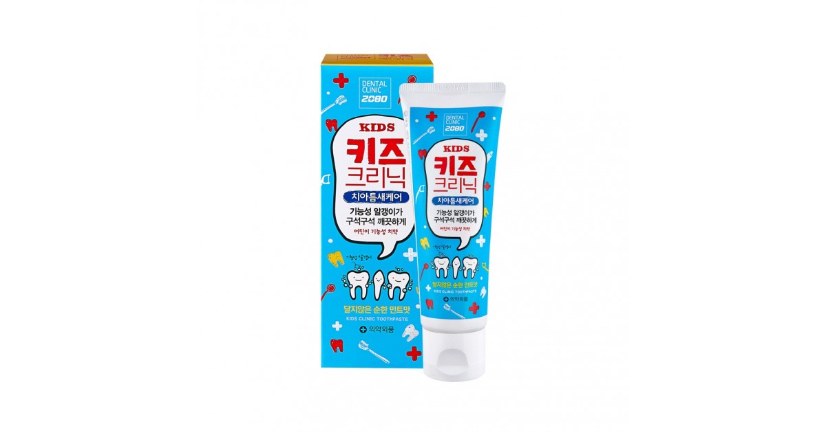 Aekyung Dental Clinic 2080 KIDS Clinic Toothpaste Зубная паста Детская ...