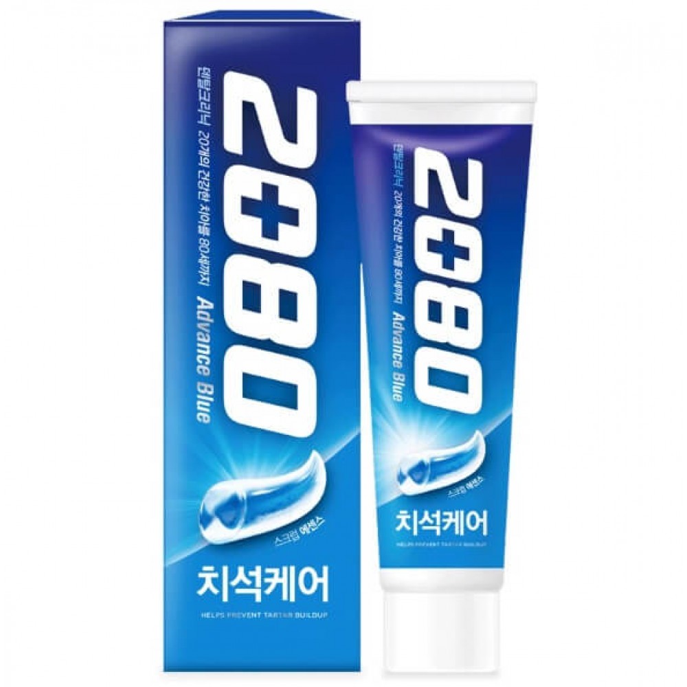 Aekyung Dental Clinic 2080 Advance Blue Tooth Paste Зубная паста Эдванс Защита от кариеса