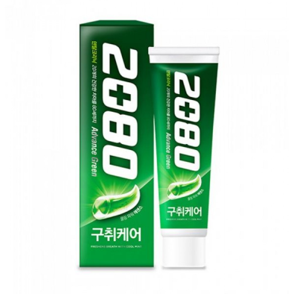 Aekyung Dental Clinic 2080 Advance Green Tooth Paste Зубная паста Эдванс Свежесть дыхания: