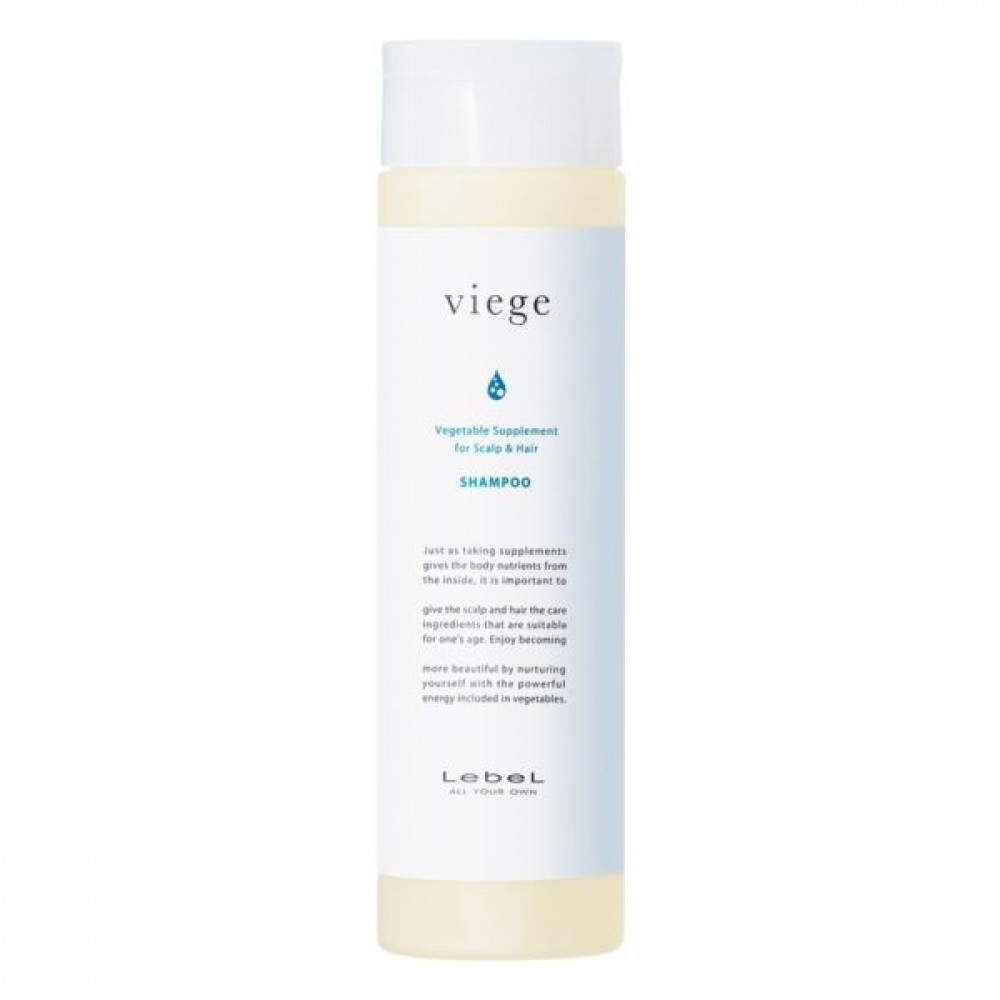 Lebel Viege Shampoo Шампунь восстанавливающий для волос и кожи головы