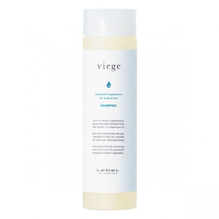 Lebel Viege Shampoo Шампунь восстанавливающий для волос и кожи головы 