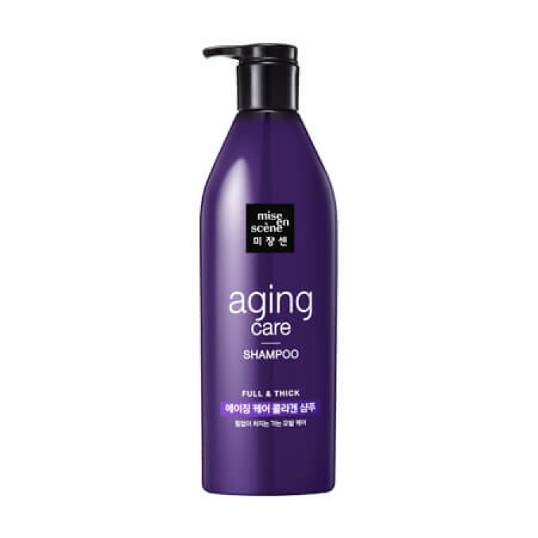 Mise En Scene Aging Care Shampoo Коллагеновый шампунь для силы волос