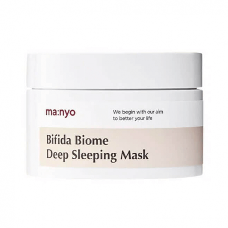 Manyo Bifida Biome Deep Sleeping Mask Ночная маска с пробиотиками и PHA-кислотой 