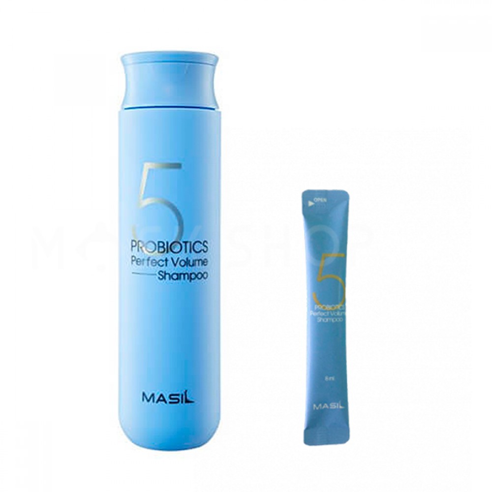 Masil 5 Probiotics Perpect Volume Shampoo Шампунь для объема волос с пробиотиками