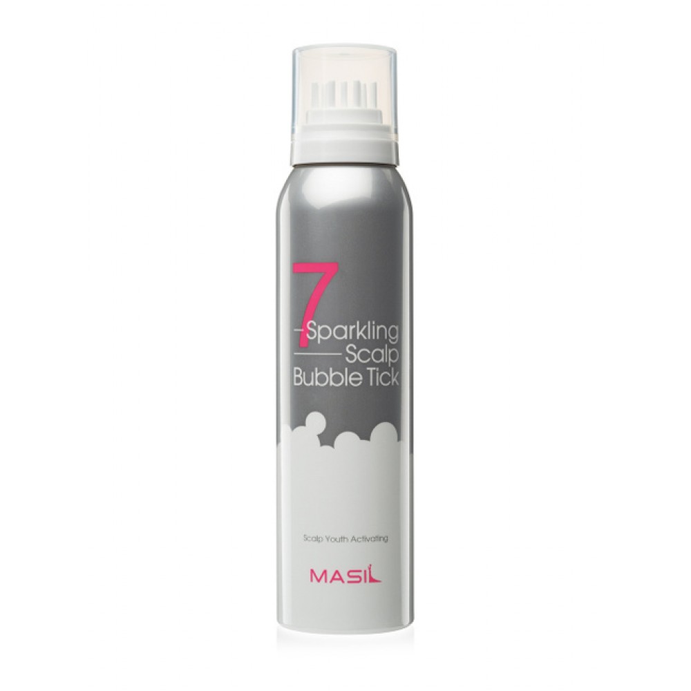 Masil 7 Sparkling Scalp Bubble Tick Пузырьковый пилинг для кожи головы