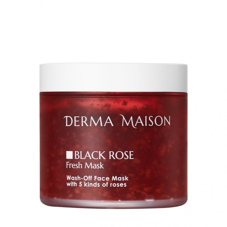 Medi-Peel Derma Maison Black Rose Wash Off Fresh Mask Легкая маска с экстрактом розы 