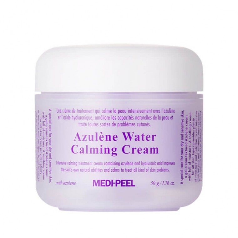 Medi-Peel Azulene Water Calming Cream Легкий успокаивающий гель-крем с азуленом