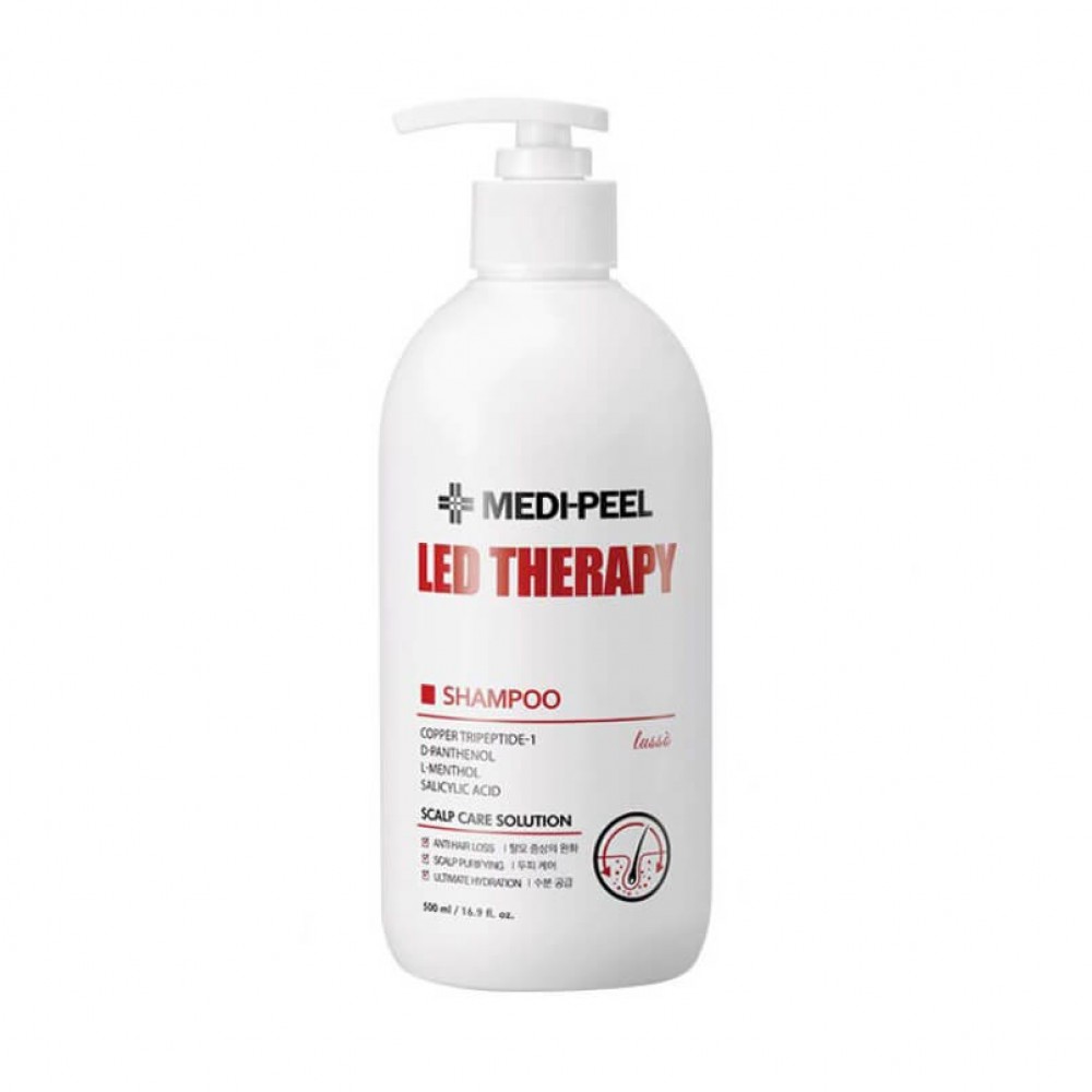 MEDI-PEEL LED Therapy Shampoo Укрепляющий шампунь с пептидами