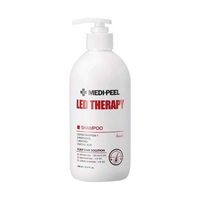 MEDI-PEEL LED Therapy Shampoo Укрепляющий шампунь с пептидами 