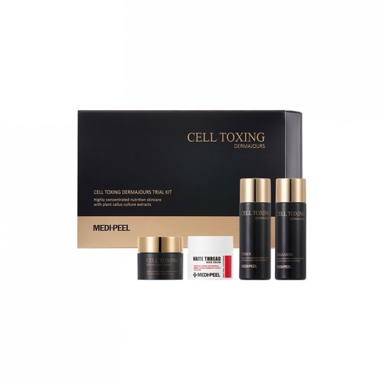 MEDI-PEEL Cell Toxing Dermajours Trial Kit Мини-сет из серии со стволовыми клетками для обновления и восстановления кожи