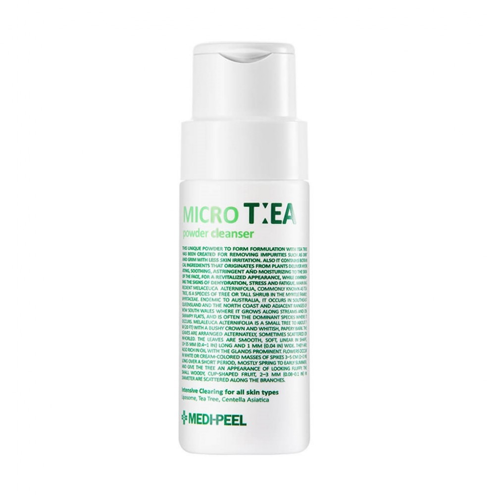 Medi-Peel Micro Tea Powder Cleanser Глубоко очищающая энзимная пудра с чайным деревом
