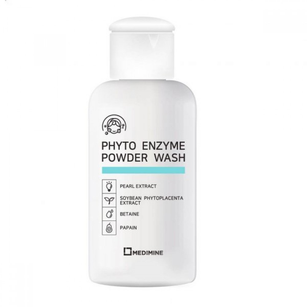 Medimine Phyto Enzyme Powder Wash Энзимная пудра для умывания с фитоплацентой