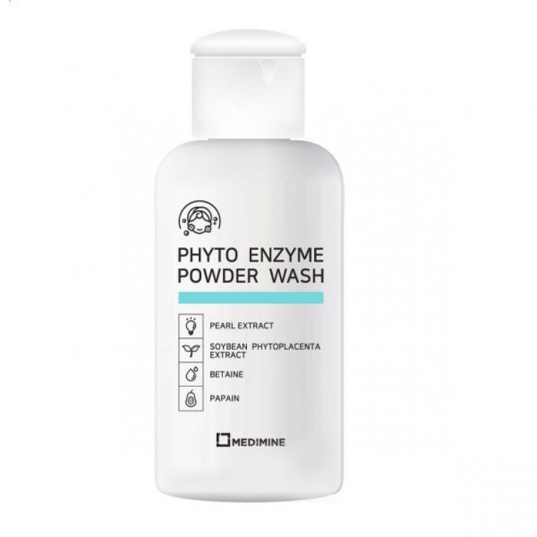 Medimine Phyto Enzyme Powder Wash Энзимная пудра для умывания с фитоплацентой 