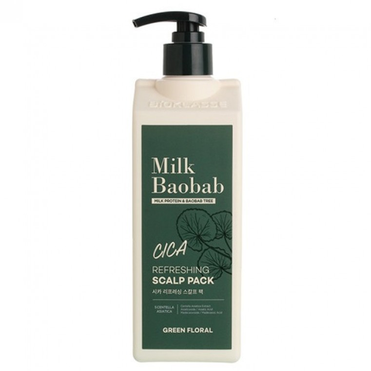 Milk Baobab Cica Refreshing Scalp Pack Маска для волос и кожи головы с центеллой азиатской 