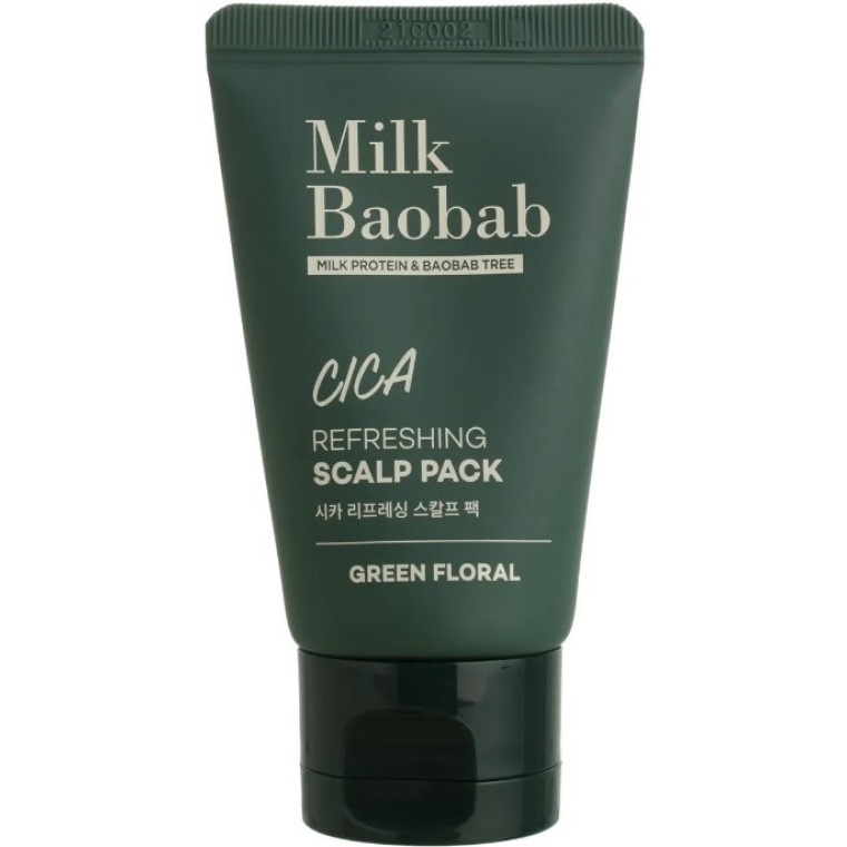 Milk Baobab Cica Refreshing Scalp Pack Маска для волос и кожи головы с центеллой азиатской, 30мл