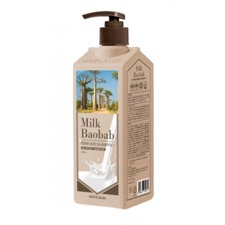 MilkBaobab Shampoo White Musk Шампунь для волос с ароматом белого мускуса