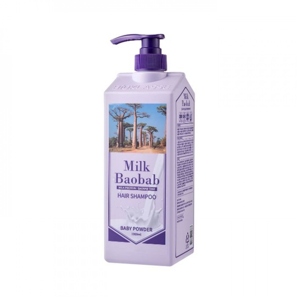 MILK BAOBAB Shampoo Baby Powder Шампунь для волос с ароматом детской присыпки