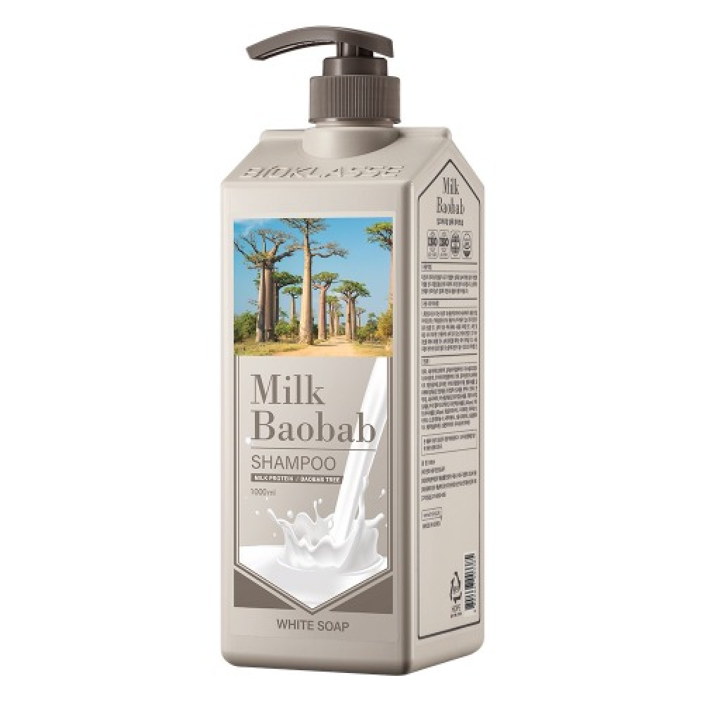 MILK BAOBAB Shampoo White Soap Шампунь для волос с ароматом белого мыла