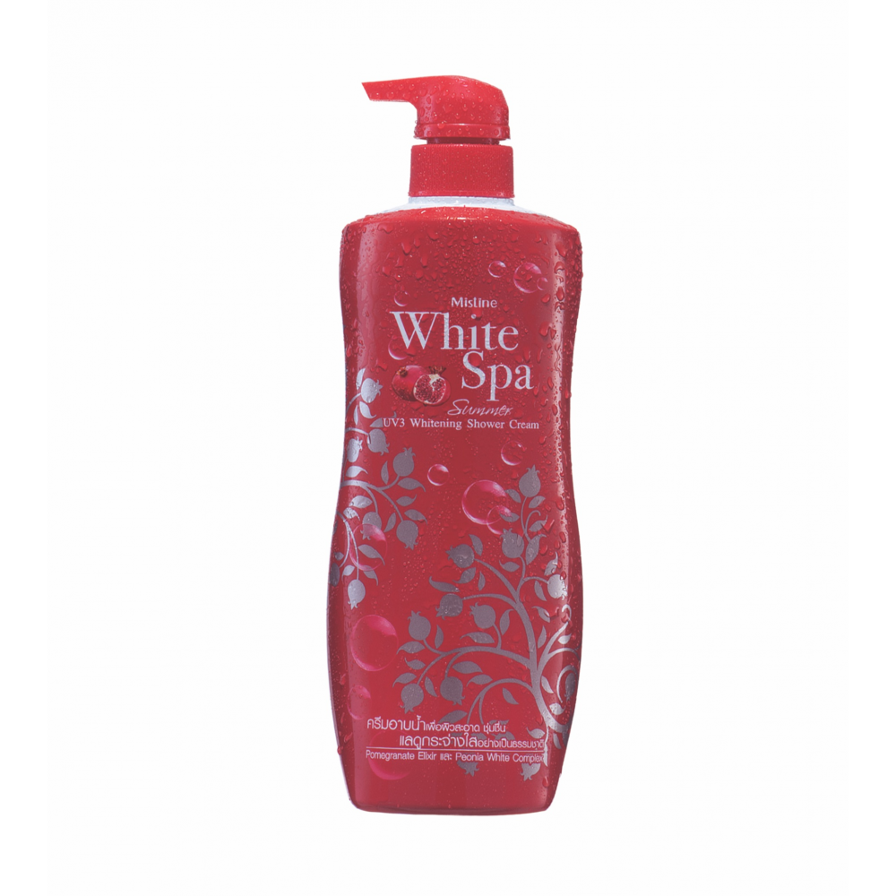 Mistine White Spa Summer UV3 Whitening Shower Cream Крем для душа с гранатом