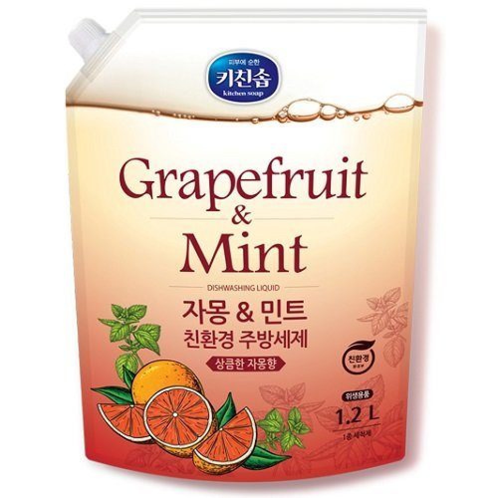 MUKUNGHWA Grapefruit & Mint Dishwashing Detergent Refill Средство для мытья посуды Грейпфрут и Мята