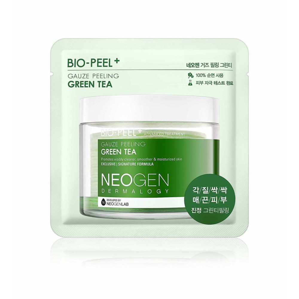 Neogen Dermalogy Bio Peel Gauze Peeling Green Tea Трёхслойные пилинговые диски с экстрактом зелёного чая