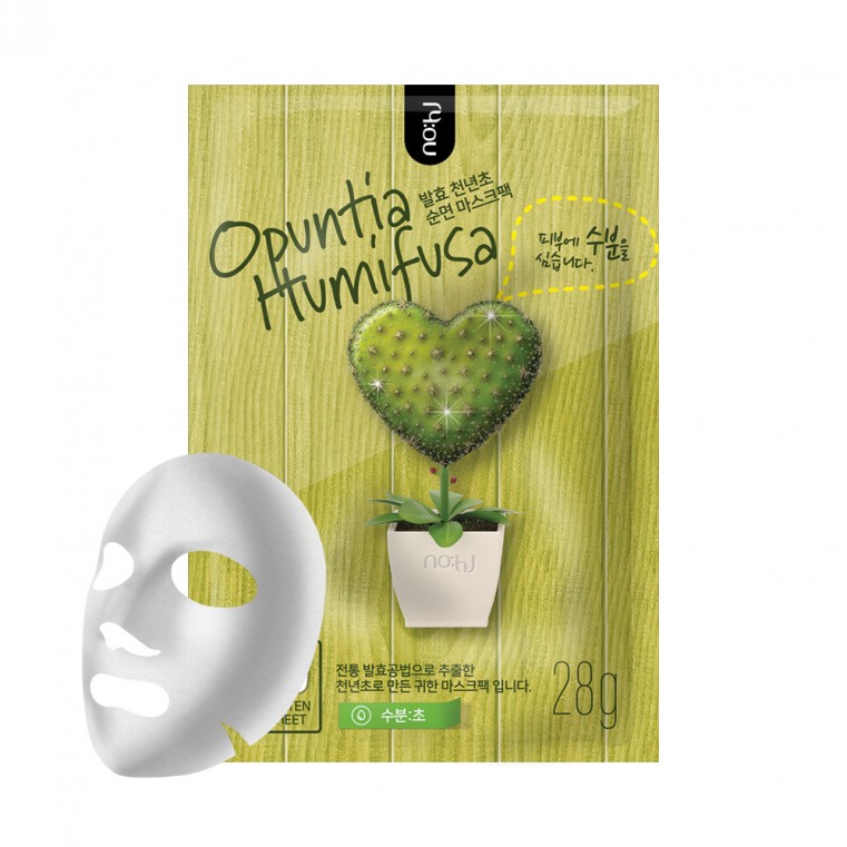 NO:HJ Opuntia Humifusa Mask Pack (Moisture) Маска тканевая с экстрактом опунции