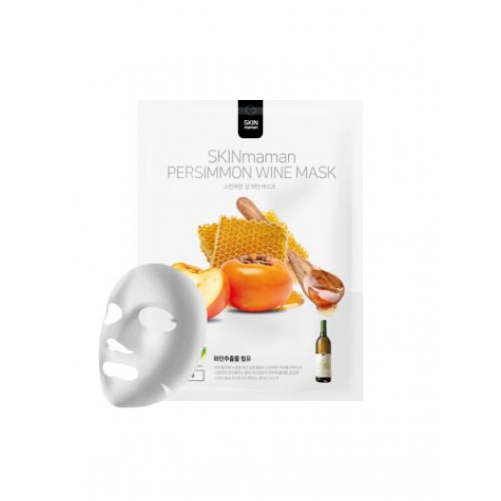 No:Hj Skin Maman Persimmon Wine Mask Омолаживающая и увлажняющая маска с экстрактом хурмы и вином