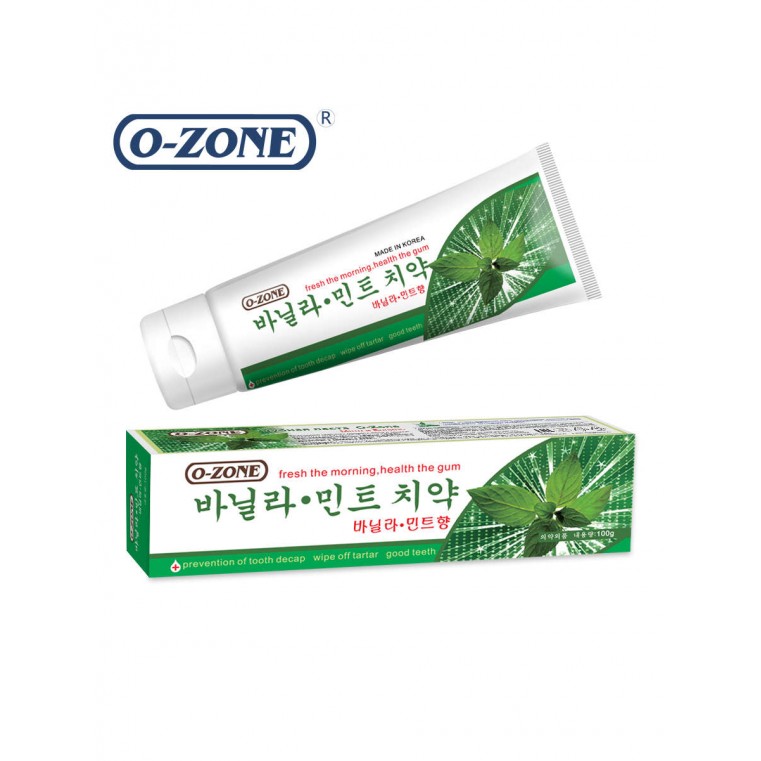 O-Zone Vanilla Mint Toothpaste Зубная паста мята и ваниль 
