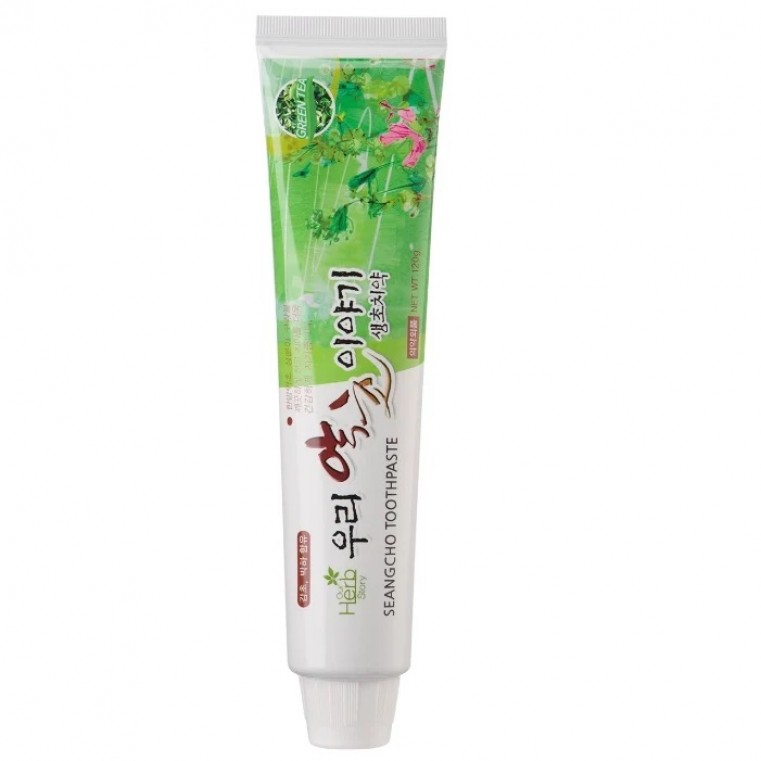 Our Herb Story Seangcho Green Tea Toothpaste Зубная паста с экстрактом зеленого чая