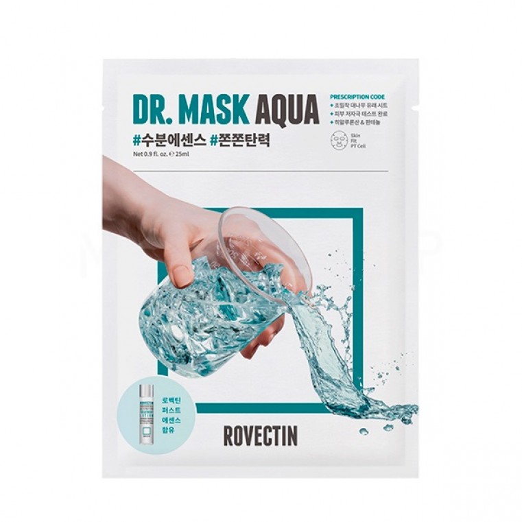 Rovectin Skin Essentials Dr. Mask Aqua Интенсивно увлажняющая тканевая маска 