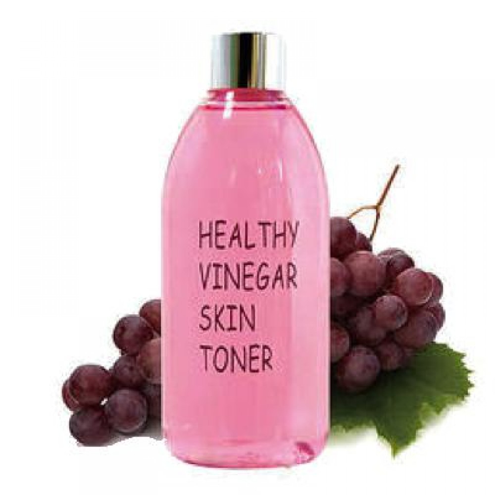 Real Skin Healthy Vinegar Skin Toner Grape Wine Real Skin Уксусный тонер на основе ферментированного экстракта красного вина