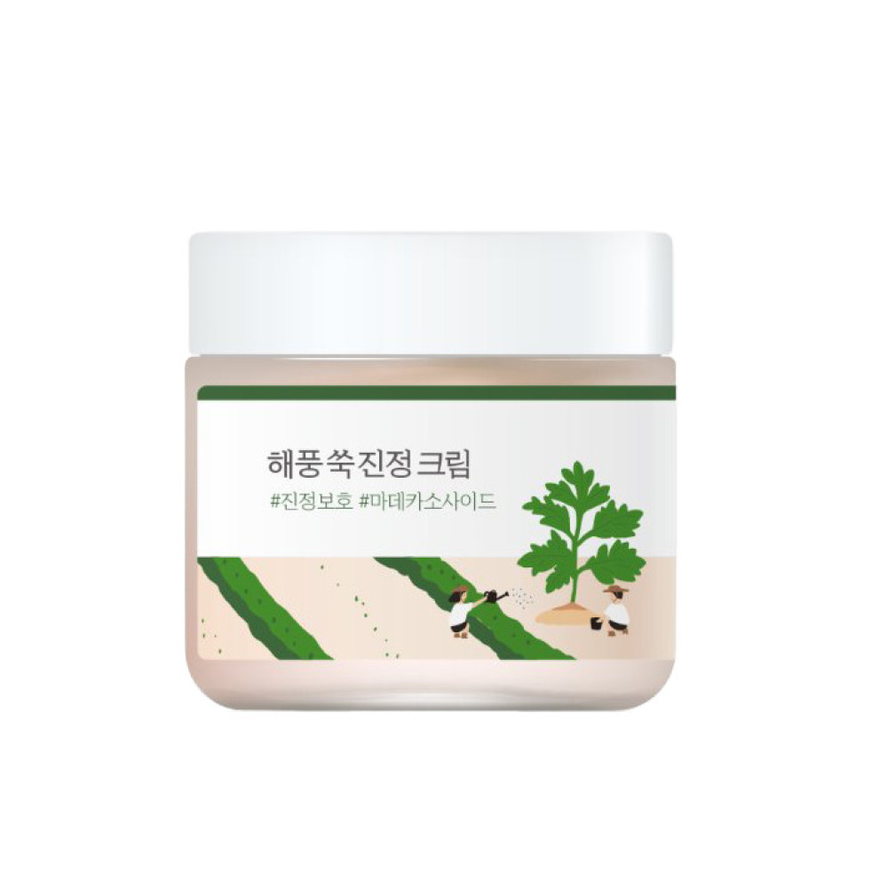 Round Lab Mugwort Calming Cream Успокаивающий крем с экстрактом полыни