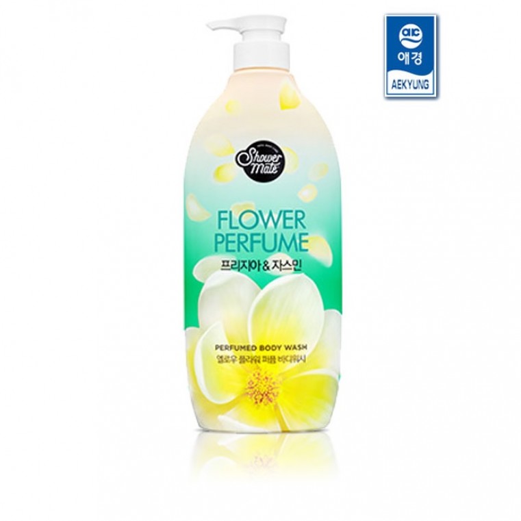 KeraSys  Shower Mate Yello Flower Perfumed Body Wash Jasmine Гель для душа с жасмином