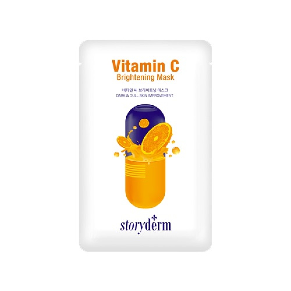 Storyderm Vitamin C Brightening Mask Осветляющая тканевая маска с витамином